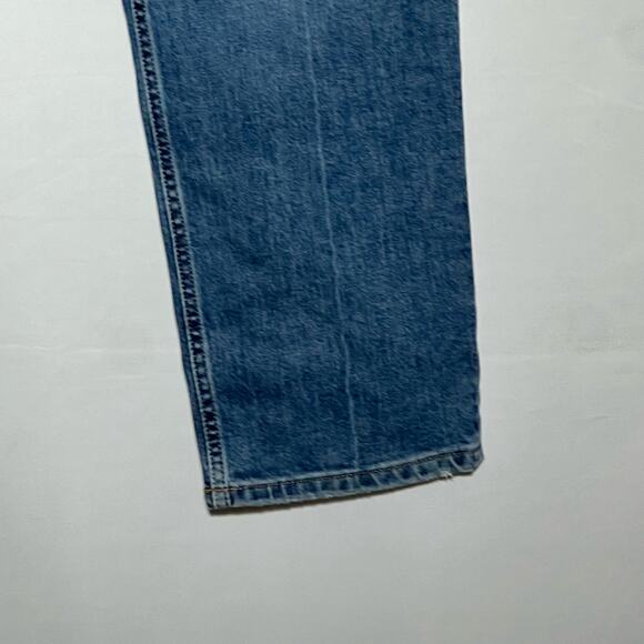 Everlane The High Rise Ankle Straight Leg Jeans Blue Womens Size 30 - Picture 6 of 9